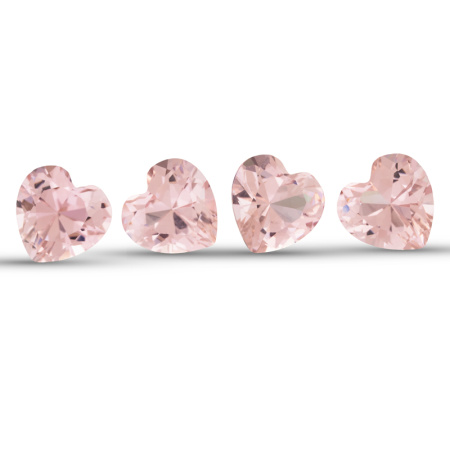 Нано Сердце 6.0*6.0 Морганит