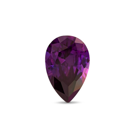 Фианит Груша 7.0*5.0 Аметист