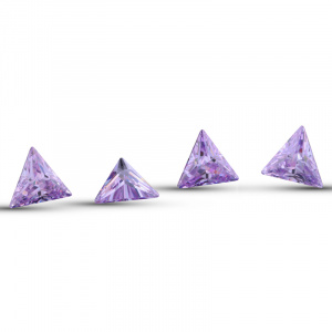 Фианит Треугольник 5.0*5.0 Аметист