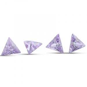 Фианит Треугольник 6.0*6.0 Лаванда