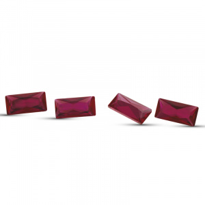 Корунд Багет 6.0*3.0 Рубин№8