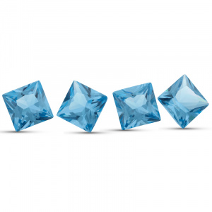 Нано Принцесса 5.0*5.0 Голубой