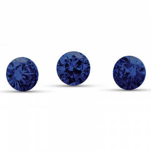 Фианит Круг 4.0 Танзанит