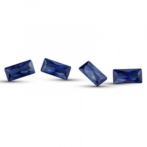 Фианит Багет 8.0*4.0 Танзанит