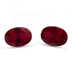 Корунд Овал 8.0*6.0 Рубин№8