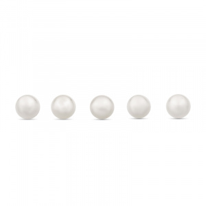 Жемчуг Шар 2.0*2.5 Белый