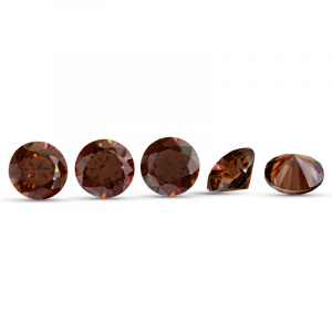 Фианит Круг 2.5 Родолит