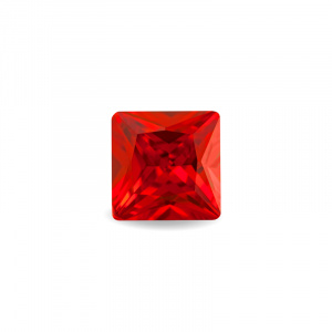 Фианит Принцесса 5.0*5.0 Гранат