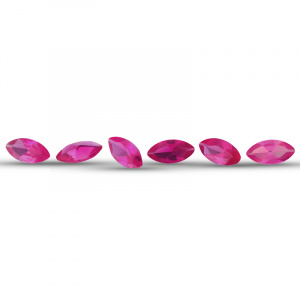 Корунд Маркиз 8.0*4.0 Рубин№5