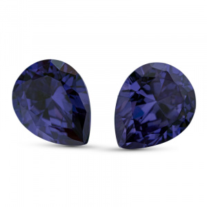 Фианит Груша 7.0*5.0 Танзанит