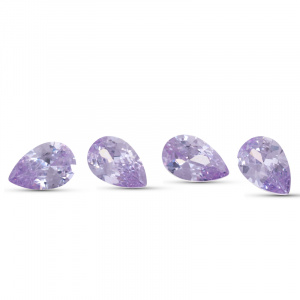 Фианит Груша 9.0*7.0 Лаванда
