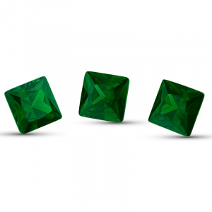 Фианит Принцесса 4.5*4.5 Зеленый